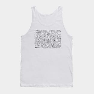 School Doodles Tank Top